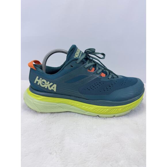 Hoka One One Stinson ATR 6 Mens Trail Running Shoes Blue Coral 8.5